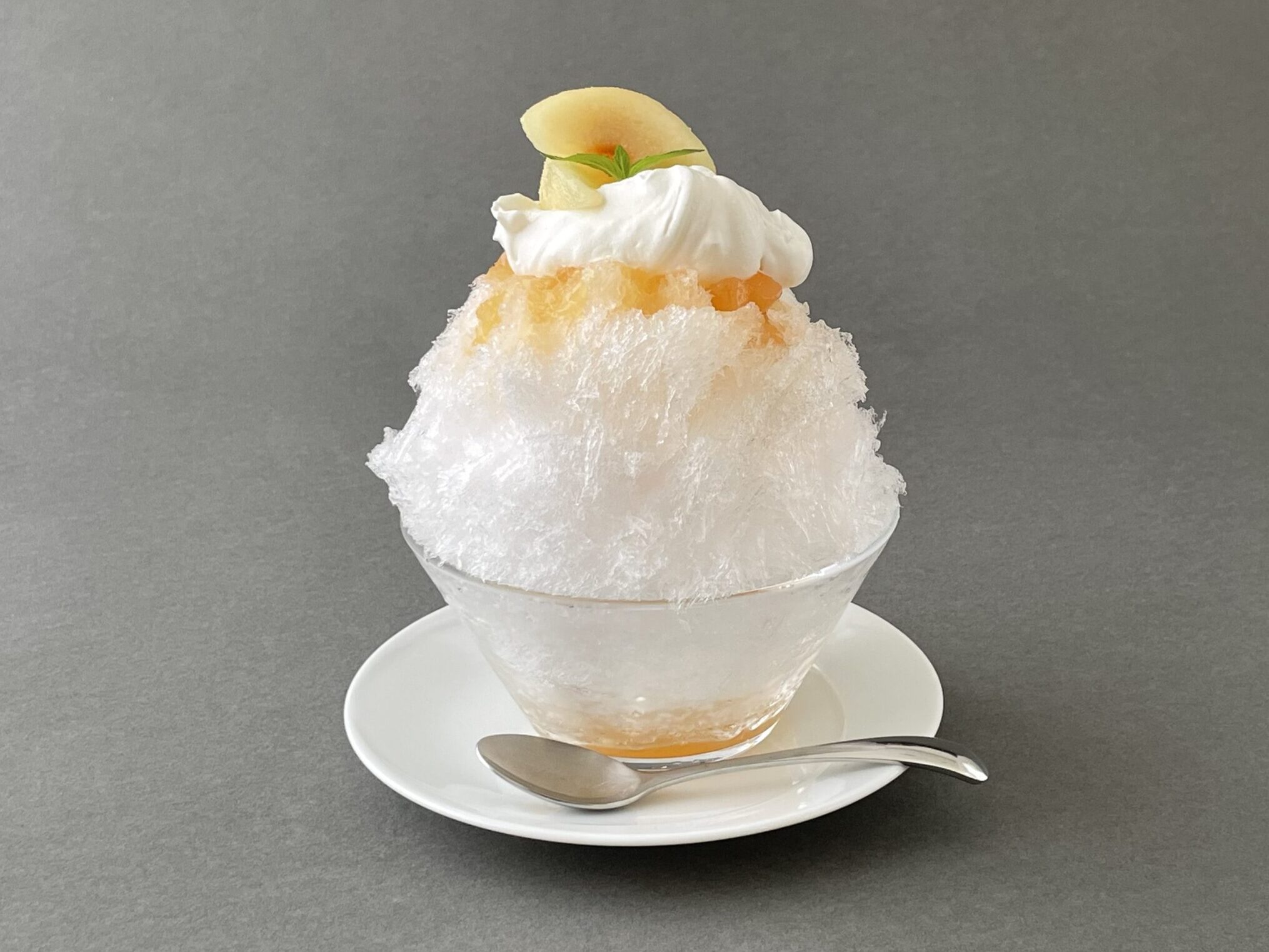 ［夏季限定］純氷かき氷 桃