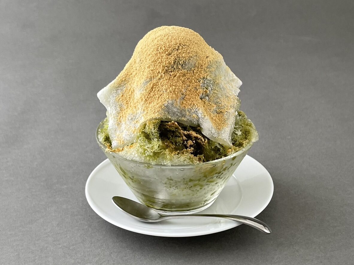 ［夏季限定］純氷かき氷 抹茶