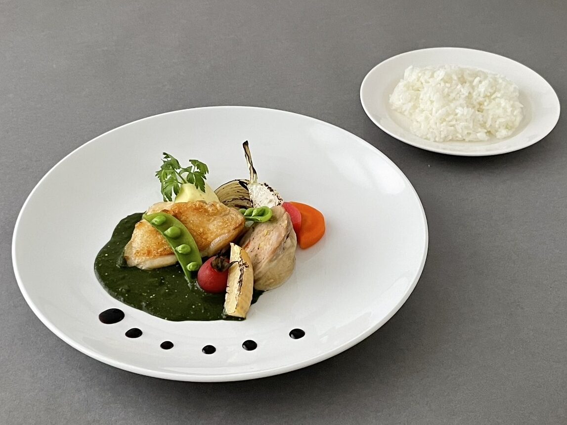 ［期間限定］チキンソテーとチキンバロティーヌ